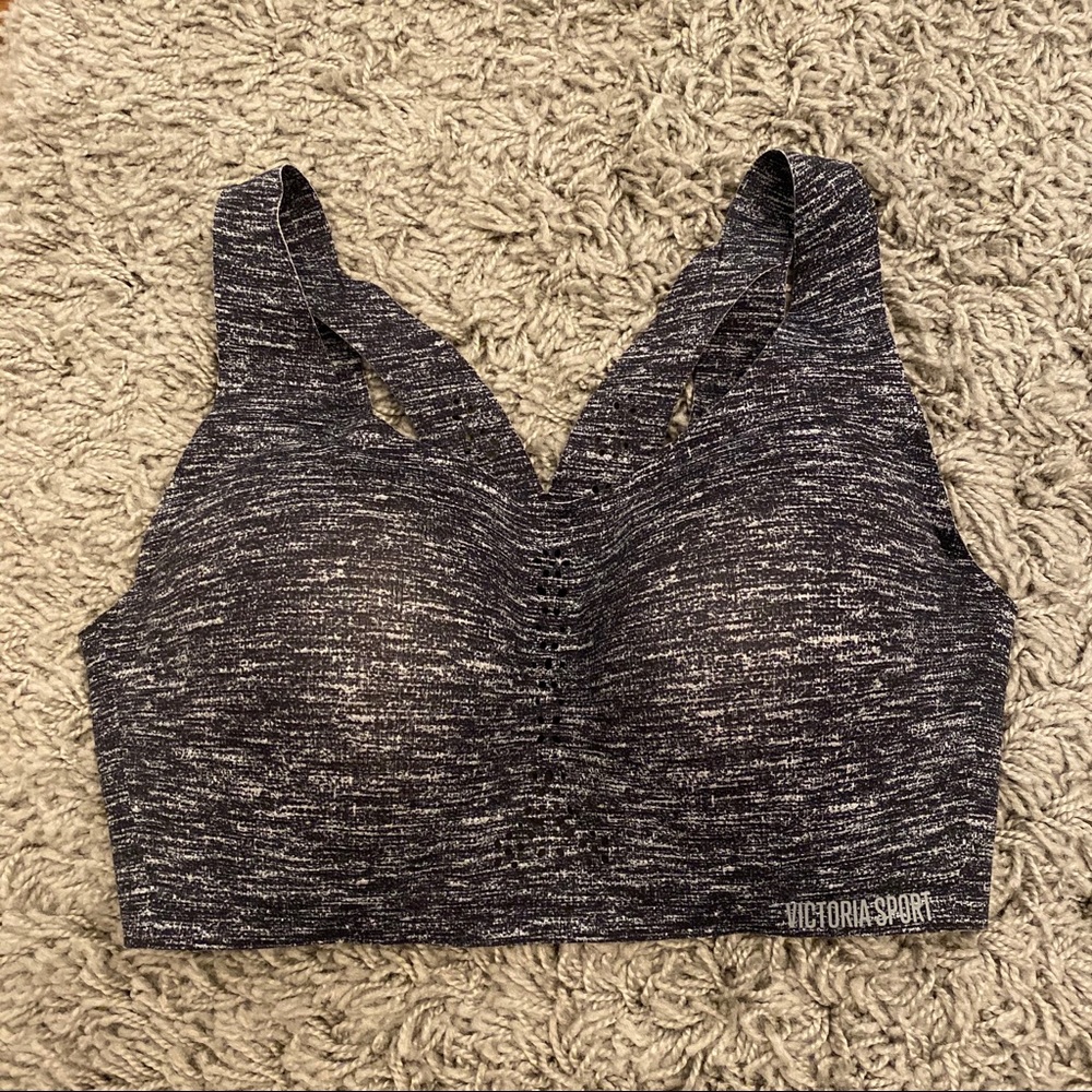 Victoria’s Sport Heather Charcoal Sports Bra